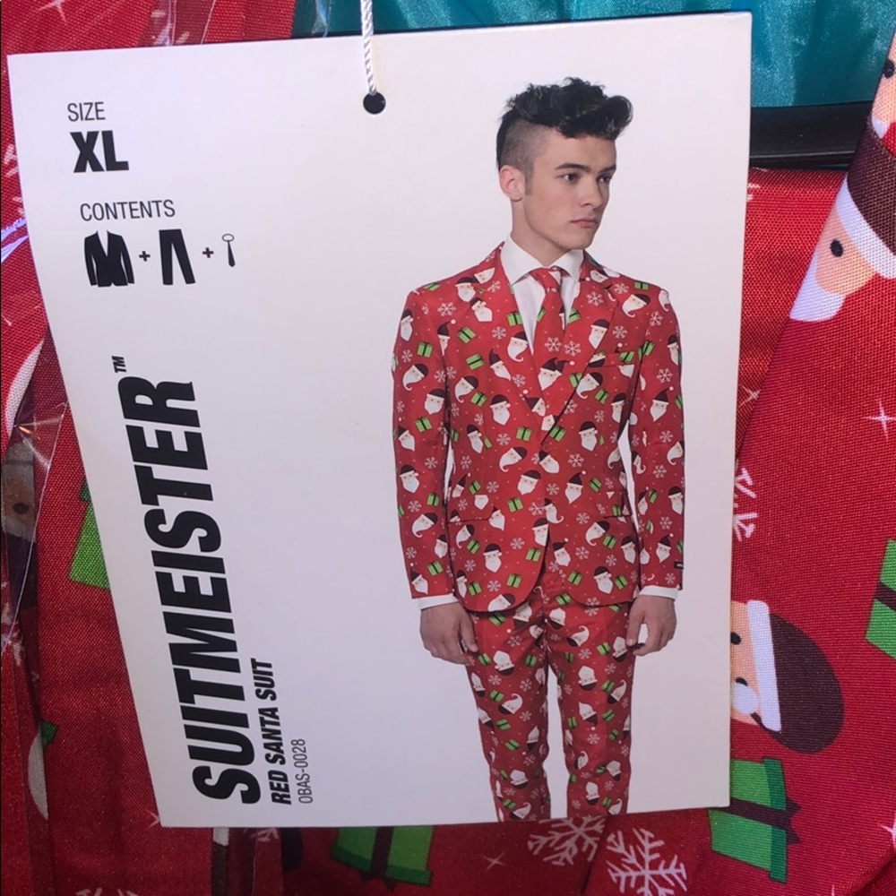 Red Santa Suit